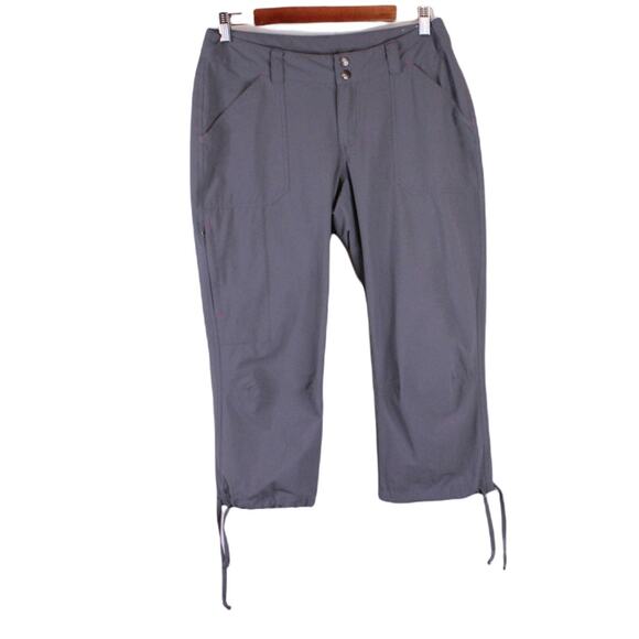 PATAGONIA Cropped Hiking Pants in Gray Size 8 - Picture 1 of 14